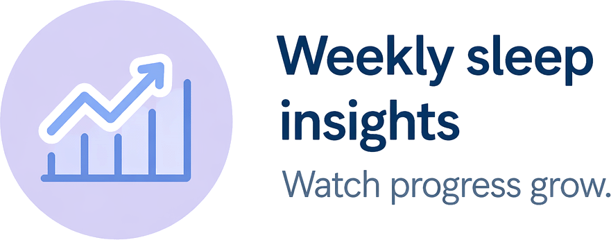 Track sleep effortlessly